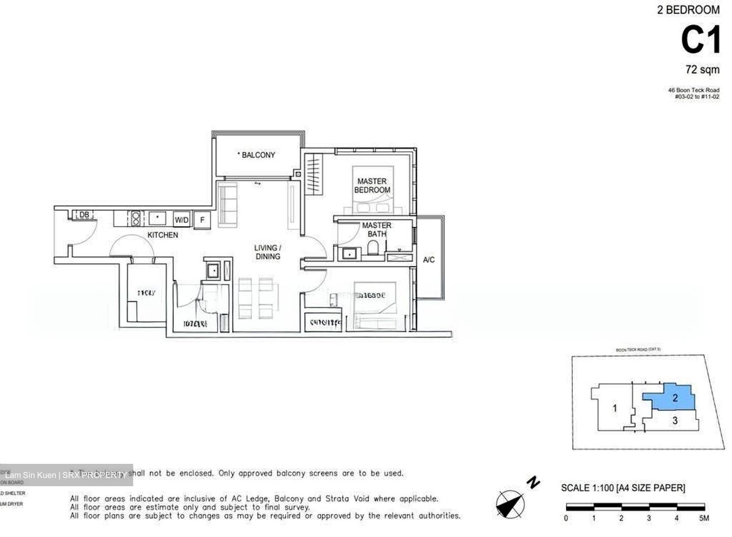 The Bronze (D12), Apartment #617022501
